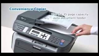 MFC7840W  Brother All in One Wireless Printer  Laser MultiFunction Center® [upl. by Ydnor680]