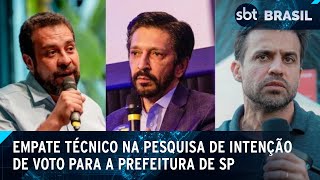 Datafolha mostra empate técnico entre Boulos Nunes e Marçal  SBT Brasil 031024 [upl. by Stephenson542]