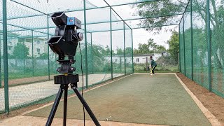 Cricket Bowling Machine at INR12000  Leverage iBot Patent Pending [upl. by Babbie]