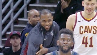 Cedi Osmanın crossoverına LeBron Jamesin müthiş tepkisi 😂 [upl. by Eellehs]