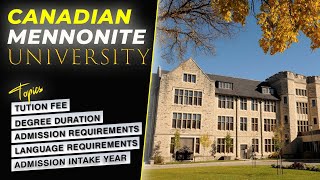 Canadian Mennonite University [upl. by Virginie]