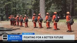 Inmate firefighters prepare for brunt of California wildfire season at Washington Ridge Camp [upl. by Aniret56]