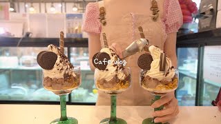 Shall we make Tasty Oreo Parfait together  Cafe owner simulator👀 [upl. by Kanal398]