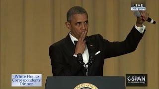 President Obama COMPLETE REMARKS at 2016 White House Correspondents Dinner CSPAN [upl. by Hyrup]