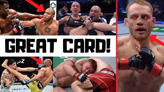 UFC 270 Event Recap Ngannou vs Gane Full Card Reaction and Breakdown [upl. by Atinrahs]