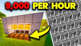 How To Make A Cobblestone Generator Minecraft Cobblestone Farm Minecraft [upl. by Eilrebmik]