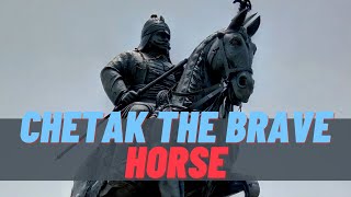 Maharana Pratap horse Chetak story in hindi  महाराणा प्रताप का चेतक घोड़ा कैसे मरा  Haldighati [upl. by Idur28]