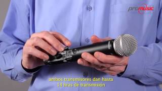 Shure  Sistemas Inalambricos BLX  Español [upl. by Norse]