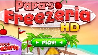 Papa’s Freezeria HD 14 Cherry 🍒 Cordials [upl. by Akers]