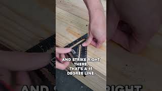 The protractor you already own diy woodworking shorts [upl. by Akenn]