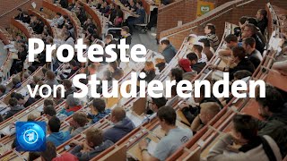 Studierende fordern mehr Unterstützung in CoronaKrise [upl. by Swithin]