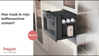 Hoe maak ik mijn koffiemachine schoon  Pelgrim Service [upl. by Eillen890]