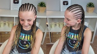 Trenzas africanas paso a paso 😍  Tutorial de las trenzas del verano [upl. by Ev]