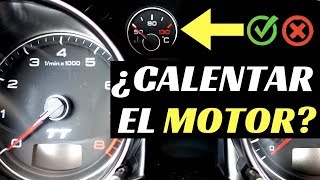 CALENTAR EL MOTOR Antes de Arrancar  Velocidad Total [upl. by Ignazio778]