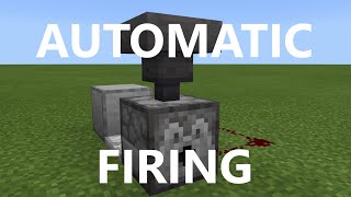 Minecraft Automatic Dispenser Tutorial [upl. by Dnomder821]