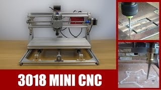 Banggood 3018 Mini Cnc Router Kit Build Test amp Review [upl. by Alleacim]