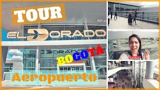 TOUR  TIPS AEROPUERTO EL DORADO DE BOGOTÁ COLOMBIA  Nathy Aportes [upl. by Mcdade421]