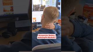 Nackenverspannungen lösen mit Thermacare Wärmeauflagen 🔥 shorts schmerzen thermacare [upl. by Rooker]