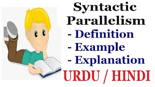 What is Syntactic Parallelism Hindi  Urdu [upl. by Paget]