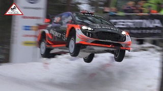 Jumps amp Action  Day 3 Rally Sweden 2017 Passats de canto [upl. by Ecienal]