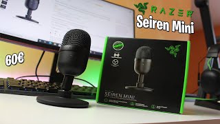 Razer Seiren Mini  Un microphone pas cher USB de qualité  unboxing amp test [upl. by Stolzer]