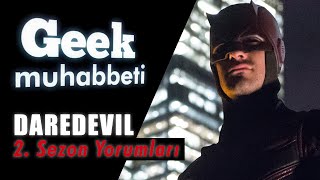 DAREDEVIL İnceleme  2 Sezon  20 Dakika Punisher Övdük [upl. by Yrovi]