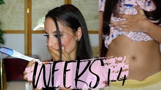 PREGNANCY VLOG  WEEKS 14  EARLY PREGNANCY SYMPTOMS [upl. by Crelin]