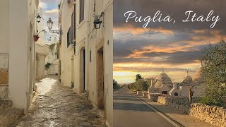 a week in Puglia Italy🇮🇹 pt2  a healing trip wine food beautiful scenery  Travel vlog ✈️ [upl. by Binnings960]