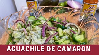 Receta De Aguachiles De Camarón En 15 Minutos Estilo Nayarit Con Pocos Ingredientes [upl. by Augy]