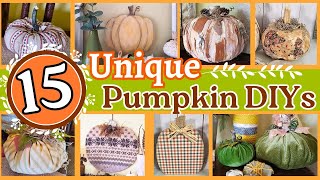 Check Out These AMAZING Pumpkin DIYs You Will WANT To Make [upl. by Anod365]