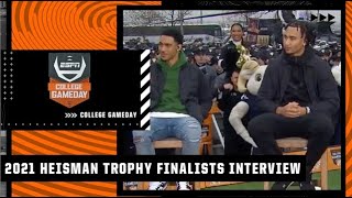 The 2021 Heisman Trophy finalists on the significance of the award 🏆 College GameDay [upl. by Anewor]