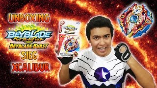 SWORD IMPACT Sieg Xcalibur 1Ir Starter B92 BeyBlade Burst God  Unboxing amp Review [upl. by Zobkiw857]