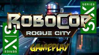 RoboCop Rogue City  Alex Murphy Edition  XBOX Series X Gameplay I Didnt Even Buy This For A [upl. by Aliuqa]