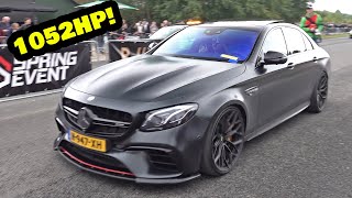 1052HP MercedesAMG E63S Stage 3 TTE1050 with Fi Exhaust Revs Launch Control amp Accelerating [upl. by Ymeraj]