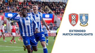 UGBO STRIKES AGAIN 🔥  Extended highlights Rotherham v Owls [upl. by Montana363]