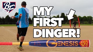 2024 Louisville Slugger Dirty Sanchez Genesis USSSA 240 Bat Review [upl. by Asalocin]