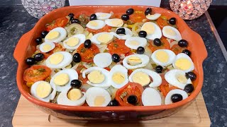 Bacalhau com Puré de Batata [upl. by Morey75]