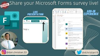 Share your Microsoft Forms survey live [upl. by Iaka124]