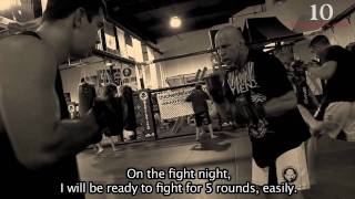 Wanderlei Silva Sign Fight with Chris Leben Training at Wand Fight Team By DoggedTV [upl. by Eppes525]