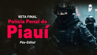 Reta Final Polícia Penal do Piauí  PósEdital Noções de Direito Processual Penal [upl. by Nosecyrb650]