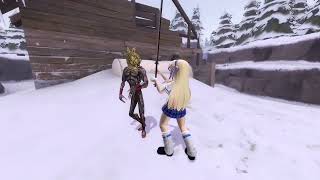 Gmod Senran Kagura vs Morrowind Katsuragi vs DagothUr Revegance Status Edition [upl. by Dnaleel348]