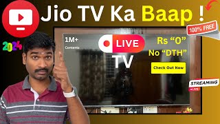 Jio TV App Alternative Is This App   Live TV Channels App for Smart TV [upl. by Hgielak]