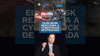 Elon Musk reacciona a Cybertruck destrozada en Guadalajara shorts [upl. by Animsay]