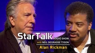 ALAN RICKMAN joins StarTalk with Neil deGrasse Tyson [upl. by Marci]