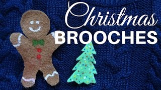 Christmas Brooches [upl. by Gilliette413]