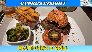 Mojito Bar amp Grill Pernera Cyprus  Double Double DE LISH [upl. by Cher]