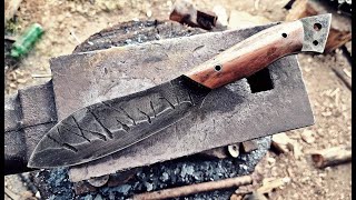 Make a Nessmuk knife [upl. by Ahsart]