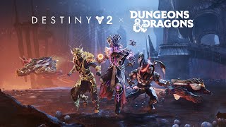 Destiny 2 The Final Shape  Dungeons amp Dragons x Destiny [upl. by Yrrek]