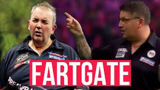 Darts FARTGATE Incident  Crazy Cheating [upl. by Bruner276]