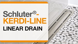 How to install a linear drain step by step [upl. by Ainesy413]